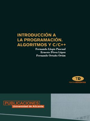 cover image of Introducción a la programación, algoritmos y C/C++